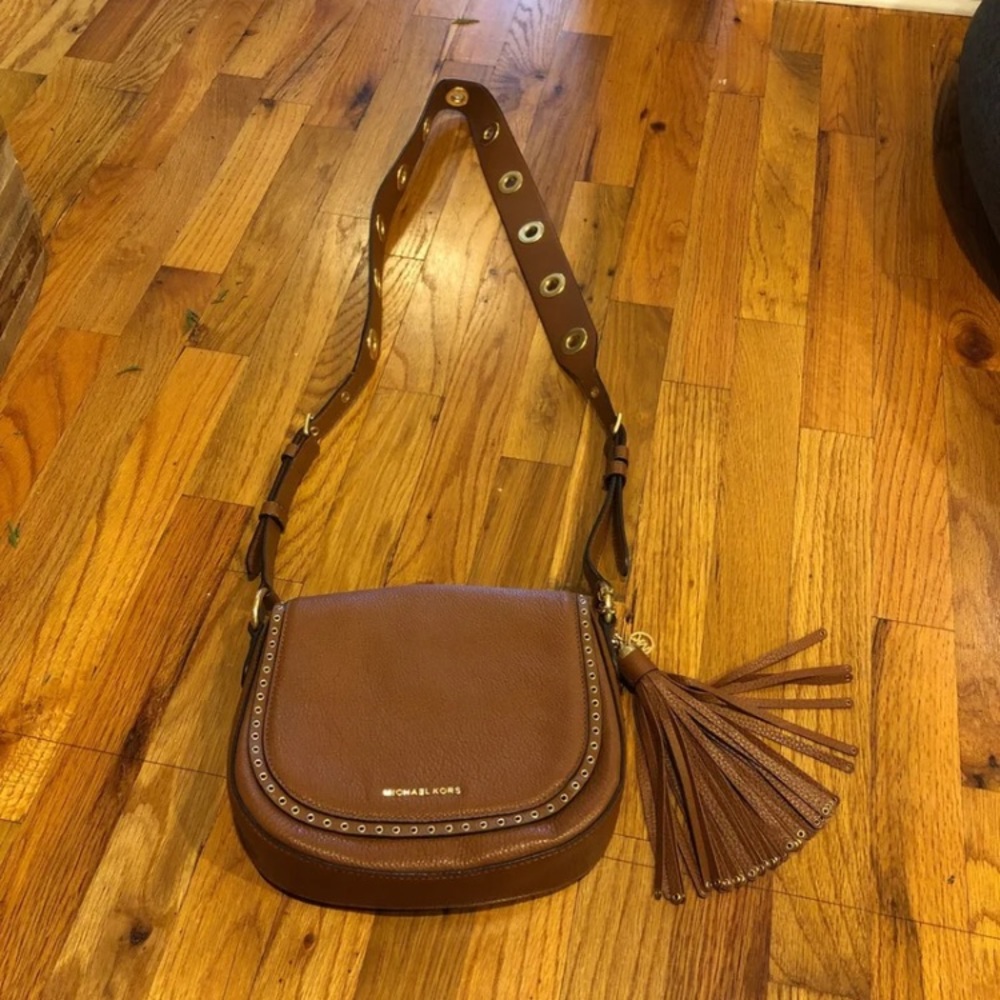 NWOT! brown Michael Kors crossbody